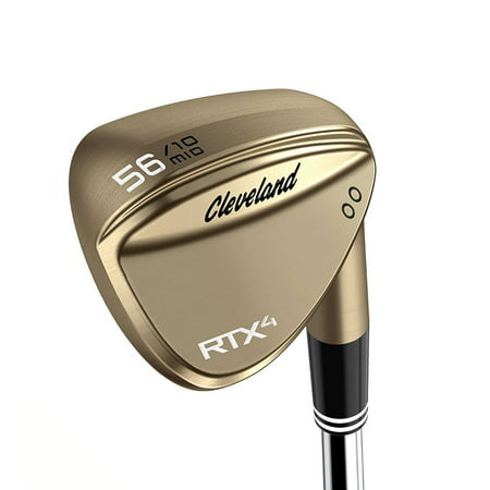 Cleveland Golf RTX4 60 Degree Low Sole Bounce Tour Raw Sand Wedge, (Best Bounce For 60 Degree Wedge)