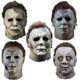 thumbnail image 4 of Michael Myers Máscara De Halloween horror Cosplay Fantasía Aterradora Látex prop Adulto Gris, 4 of 4
