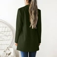 thumbnail image 7 of Leesechin Clearance Women's Casual Blazer Jackets Suit Colored Long Sleeve For Business Office Army Green, 7 of 7