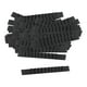 thumbnail image 2 of 100 tiras de silicona para perchas con adhesivos, color negro, 10 x 90 mm Negro 10x90mm, 2 of 9