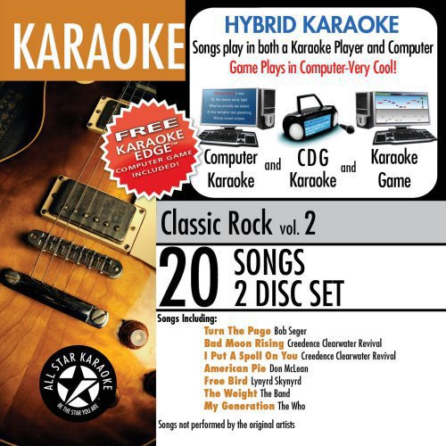 Karaoke Classic Rock With Karaoke Edge, Vol. 2