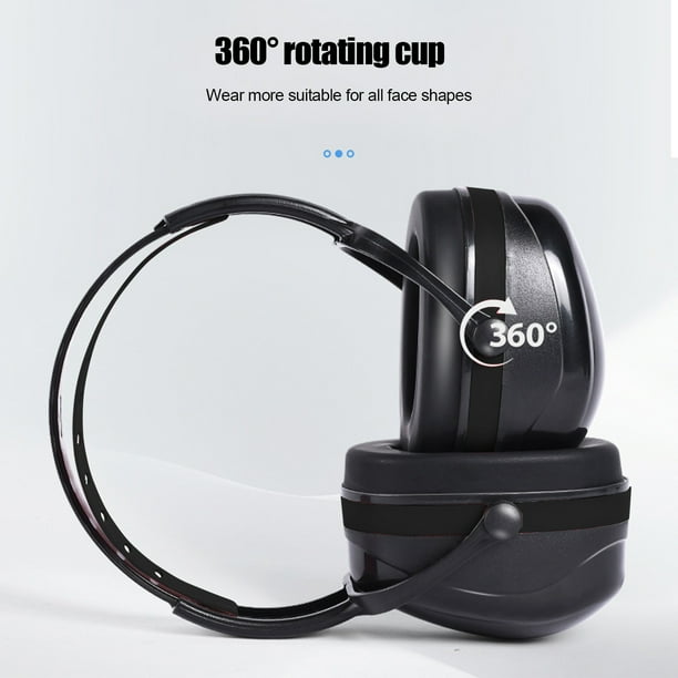 30dB SNR Noise Cancelling Earmuffs Shooting Range Ear Protection