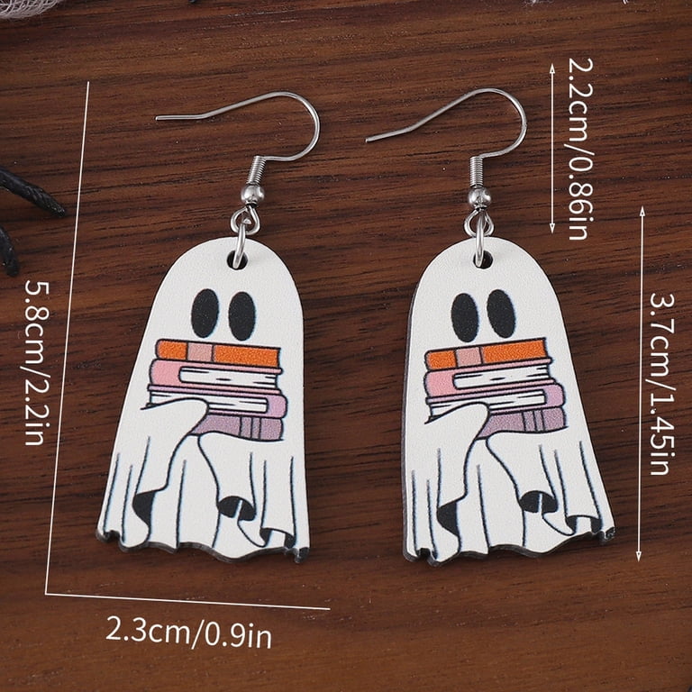 Halloween Car Truck Earrings – Fun Acrylic Dangle Earrings For Women