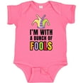 thumbnail image 3 of Inktastic I'm with a Bunch of Fools with Jester Hat April Fools Day Boys or Girls Baby Bodysuit, 3 of 5