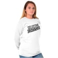 thumbnail image 4 of Sarcastic Attitude Selective Listener Plus Size Long Sleeve Graphic Tee Shirt Brisco Brands 3X, 4 of 5