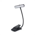 thumbnail image 1 of Lámpara de Lectura Recargable con Clip, 24 Luces LED para Leer en la Cama por la Noche, 3 Temperaturas de Color, Color Negro., 1 of 5