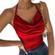 thumbnail image 4 of Blusa con tirantes pequeños para mujer, informal, Sexy, a la moda, de verano, con cuello Halter Pompotops lopia999408, 4 of 7