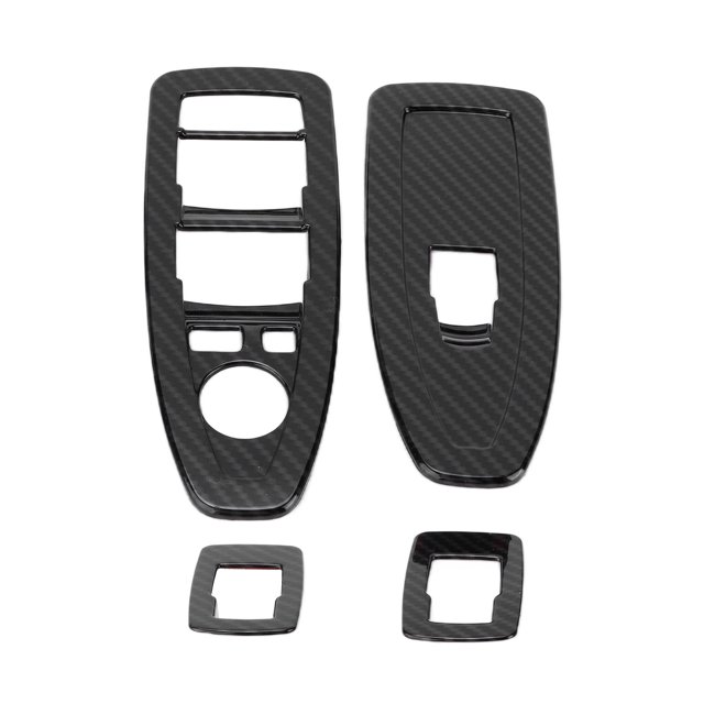 Cubierta Del Interruptor De La Ventana, Moldura Del Interruptor De La Ventana Estilo De Fibra De Carbono ABS Ajuste Perfecto Reemplazo De Mano De Obra Fina Para X2 F47 2018-2021