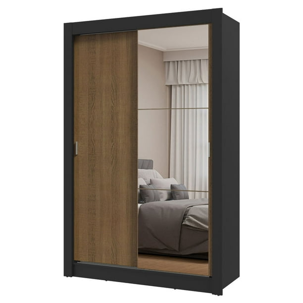 Ropero Closet Madesa Milano 2 Puertas 1 Espejo NM