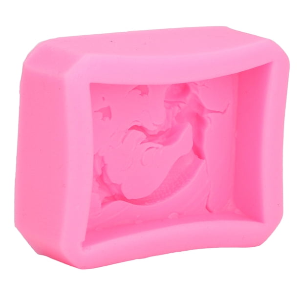 Lindos moldes de silicona, moldes de fondant, lindos moldes de fondant rosados, moldes de chocolate de princesa, mejore su experiencia