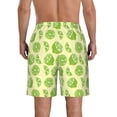 thumbnail image 3 of Kdxio Various Lemons Pattern Mens Casual Shorts - Drawstring Summer Beach Sports Shorts for Men, 3 of 9
