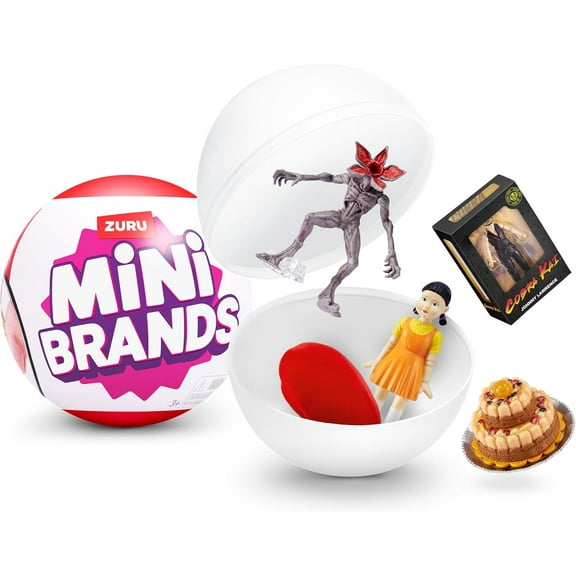 Mini Brands Netflix Capsule, Novelty Unbox Surprise, by ZURU, Ages 3 