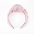 thumbnail image 4 of Unique Bargains 1 Pc Lace Wide Headbands for Women Pink, 4 of 6