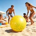 thumbnail image 5 of Japceit 31.5 Inch Inflatable Beach Ball, Large Multi Color Outdoor Play Ball, For Pool Water Park, Portable Summer Toy, 5 of 6