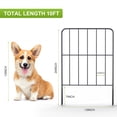 thumbnail image 2 of 25Pack Garden Fence 27ft Rustproof Metal Wire Fencing Border Animal Barrier, 2 of 5