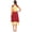 A Red&Yellow, variant on renvena Womens Liturgical Praise Dance Dresses Asymmetrical Color Block Ballet Modern Contemporary Dancewear