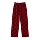 thumbnail image 5 of Pantalones largos de franela a cuadros, térmicos, casuales, de moda, para niños y niñas., 5 of 5