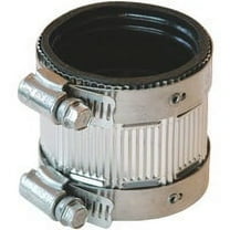 1PC Black Swan PVC No-Hub Coupling - Cast Iron Pipe