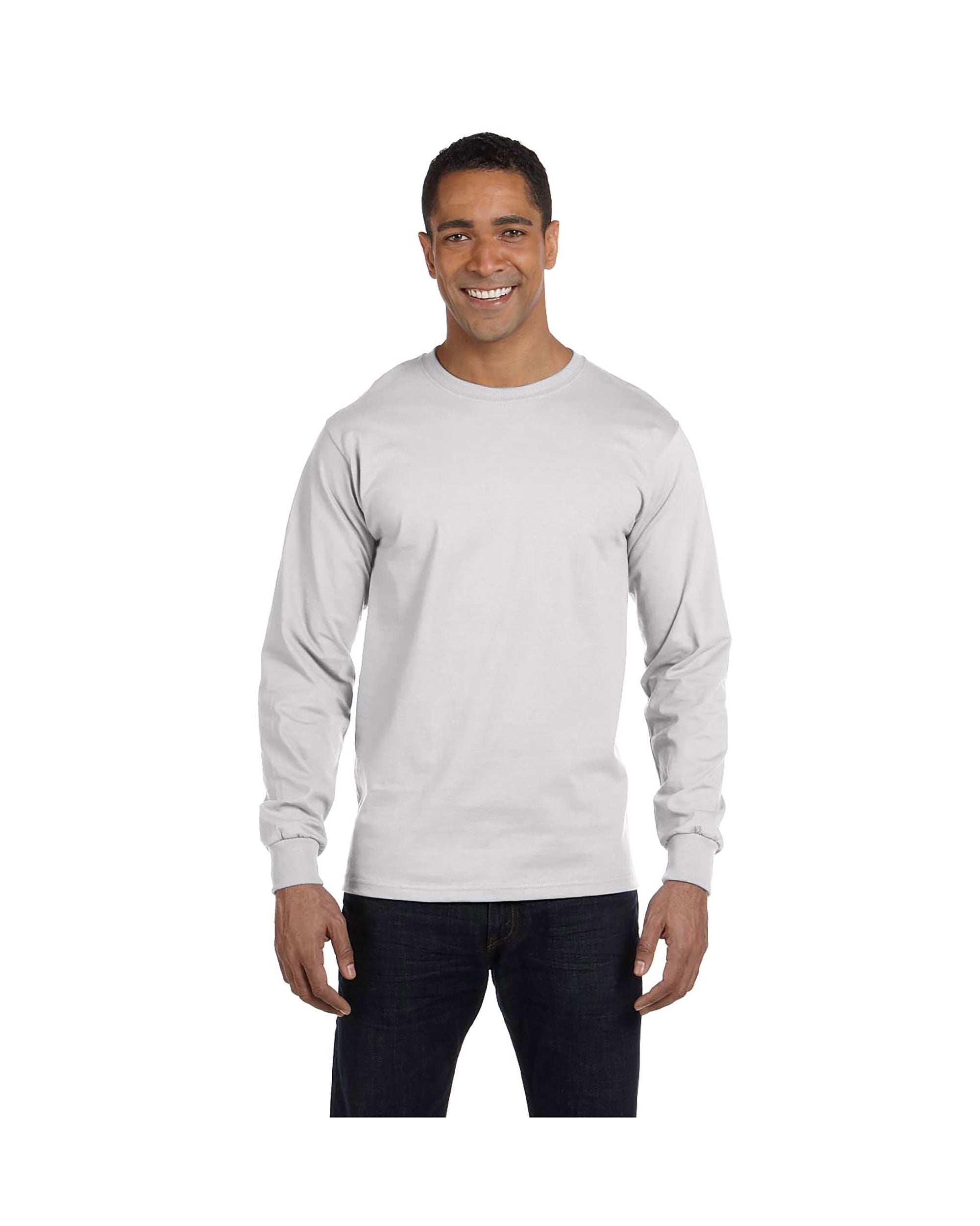 Hanes Unisex Beefy-T Long Sleeve T-Shirt 5186