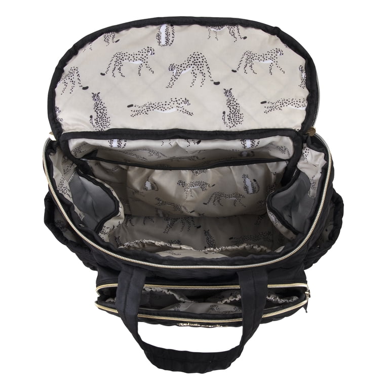 Jessica Simpson Black Diamond Quilted Multi-Pocket Dual  display picture 3