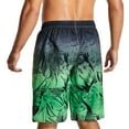 thumbnail image 4 of AXXD Men Workout Shorts Summer Outdoors Casual Drawstring Printing Sport Shorts Clearance, 4 of 6