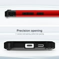 thumbnail image 3 of Samsung Galaxy S22 Case, Dteck Heavy Hybrid Rugged Shockproof Case, Support Wireless Charging, 3 in 1 Full Protective Cover For Samsung Galaxy S22 5G 6.1 inch,Red, 3 of 7