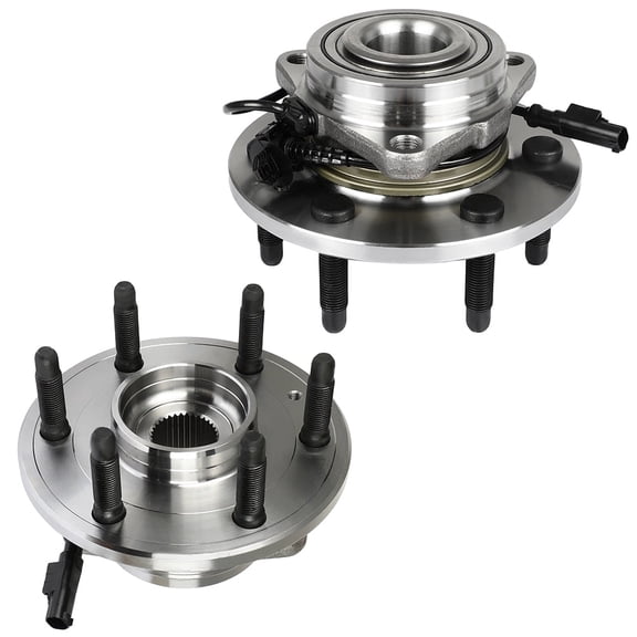 ECCPP Front Pair 2 Wheel Hub Bearing Assemblies 6 Stud For 2007-12 2013 Silverado 1500