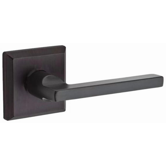 Baldwin Hd.Squ.R.Tsr Square Non-Turning One-Sided Surface Mount Dummy Door Lever - Bronze