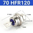 thumbnail image 1 of 1Pc 85A/40A/25A 1200V Positive Cathode/Negative Anode Stud Mount Diode Rectifier, 1 of 10