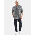 thumbnail image 2 of George Men's & Big Men's Relaxed Fit Double Pocket Flannel Shirt, Sizes XS-3XLT, 2 of 5