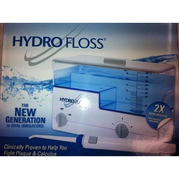 Hydro Floss Oral Irrigator Plus Book Bundled Package 2 Items