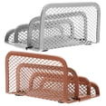thumbnail image 4 of 2pcs File Holder Desktop Book Rack Delicate Book Organizer Vertical Office Magazine Rack Home Supply, 4 of 8
