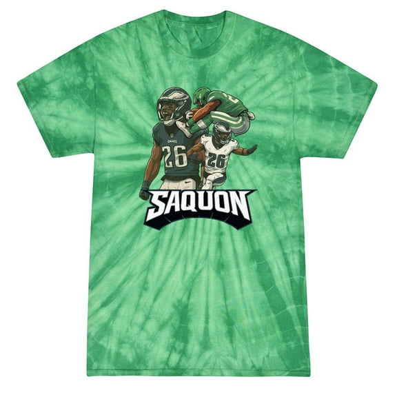 TIE-DYE Saquon Barkley Collage Philadelphia Shirt T-Shirt