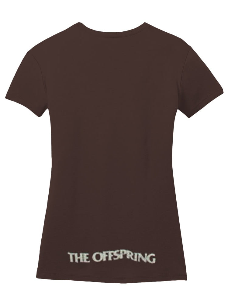 Offspring Broken Wings Girls Juniors Brown T Shirt New Official Soft
