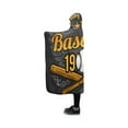 thumbnail image 1 of ASHLEIGH Hooded Blanket Vintage Baseball Wearable Blanket Comfotable Hooded Throw Wrap Robe 40x50 Inch, 1 of 3