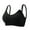 Black, variant on Ersazi Womens Bras No Underwire Full Support Women Seamless Sports Bra Wirefree Yoga Bra With Removable Pads Red 2Xl