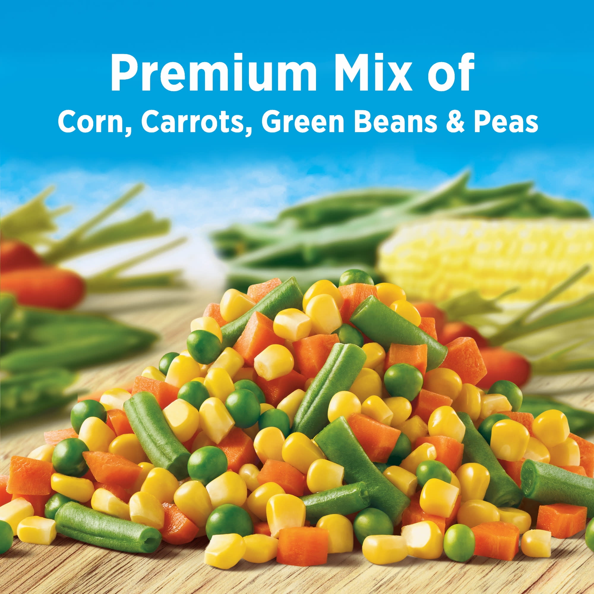 Birds Eye Steamfresh Mixed Vegetables, Frozen Vegetables, 10 oz. Bag