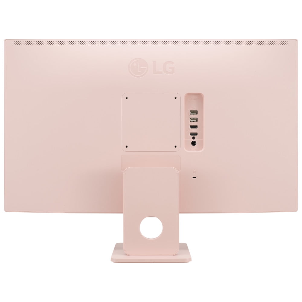 LG 27" Monitor Full HD IPS MyView Smart Monitor with webOS and Built-in Speakers, Pink, 27SR50F-P