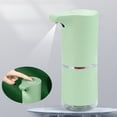 thumbnail image 1 of Dispensador automático de jabón con sensor infrarrojo para lavado a mano con rociador a prueba de agua, 1 of 2