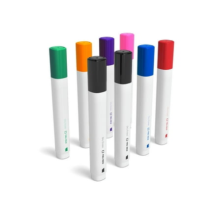 Staples TRU RED Dry Erase Markers Chisel Tip Assorted 24/Carton TR61442/TR568VS