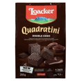 thumbnail image 1 of Loacker Quadratini Biscuits cuits au four de la taille d'une bouchée de gaufrette double chocolat 250GR, 1 of 6