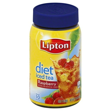 Lipton Drink Mix, Diet Raspberry Iced Tea, 2.6 Oz, 1 Count