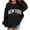 Black, variant on WOYY Toddler Girls Casual Sweatshirt New York Print Crewneck Pullover, Sizes 3-10