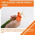 thumbnail image 6 of 2Pack Silicone Thumb Knives, Finger Knife Harvesting Tool, Knife Separator with Silicone Finger Protector, Fruit Plants Picker for Fruit, Vegetables, Trimming Plants, 6 of 7
