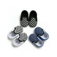 thumbnail image 3 of Madjtlqy Baby toddler shoes, soft-soled slippers, sneakers, checkered children's non-slip shoes, 3 of 5