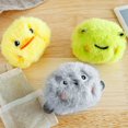 thumbnail image 1 of 3Pcs Cat Ball Toys Interactive Plush Cat Toys Balls with Lifelike Animal Chirping Fun Kitten Chirping Balls Fluffy Squeaky Ball for Indoor Refillable Catnip Toys for Cats Dog Exercise, 1 of 10