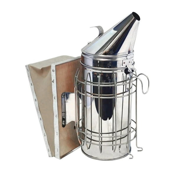 1pcs Stainless Steel Smoke Sprayer Bee Smoker Apiculture Beekeeper Dedicated Smoked Bee Beekeeping Equipment ,Practical Tools