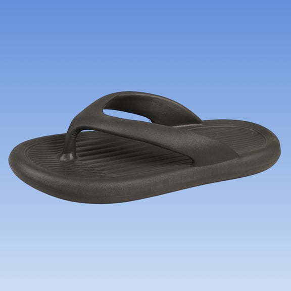 Viluyesy Womens and Mens Pillow Flip Flops, Non-Slip Soft Sole Indoor Outdoor Bathroom Beach Slides Slippers Black