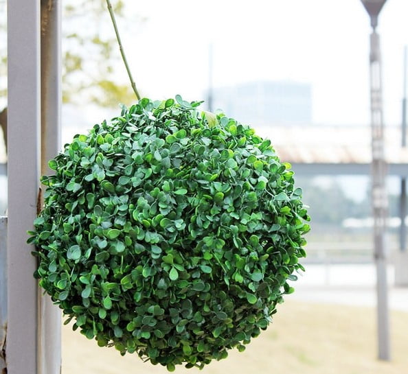 Decostar™ Artificial Plant Topiary Ball Boxwood Ball Wedding Decor 8½ - 12  Pieces