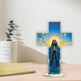 thumbnail image 5 of YIKA Christmas Decoration Acrylic Standing Decorative Signage Ornament Valentine's Day Mom's Day Father's Day Easter Crafts Gifts For People, 5 of 6
